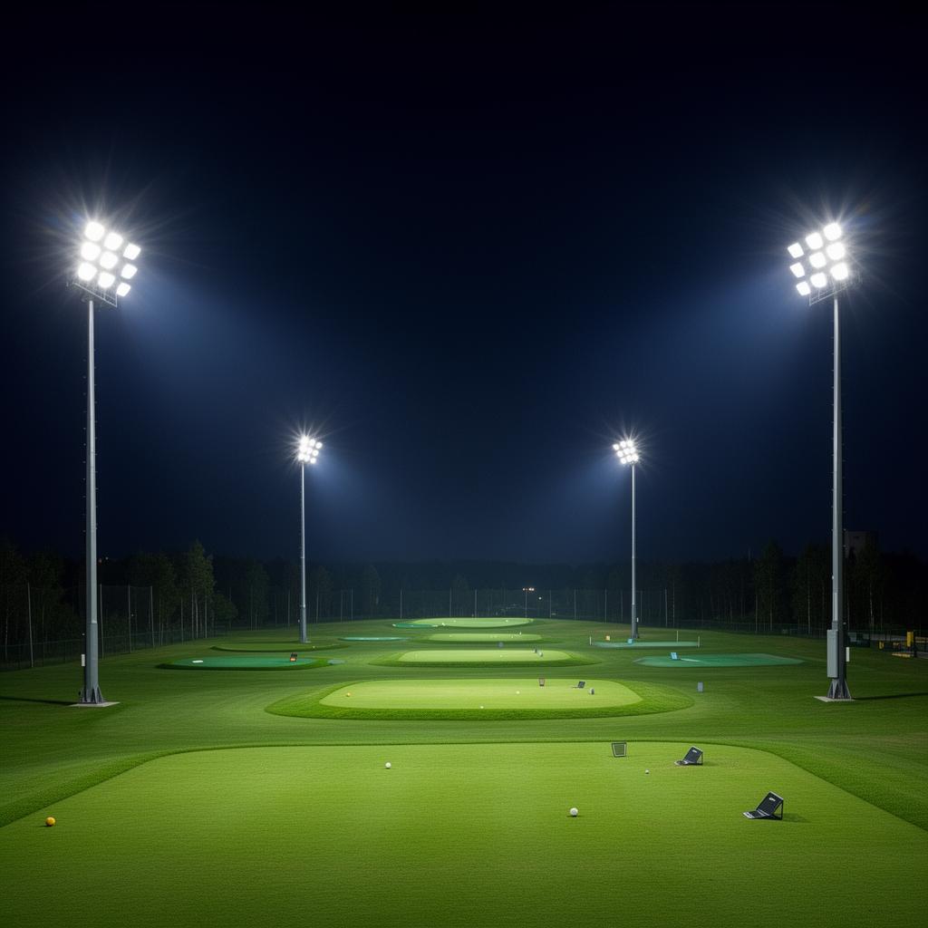 Golf Driving Range Floodlighting