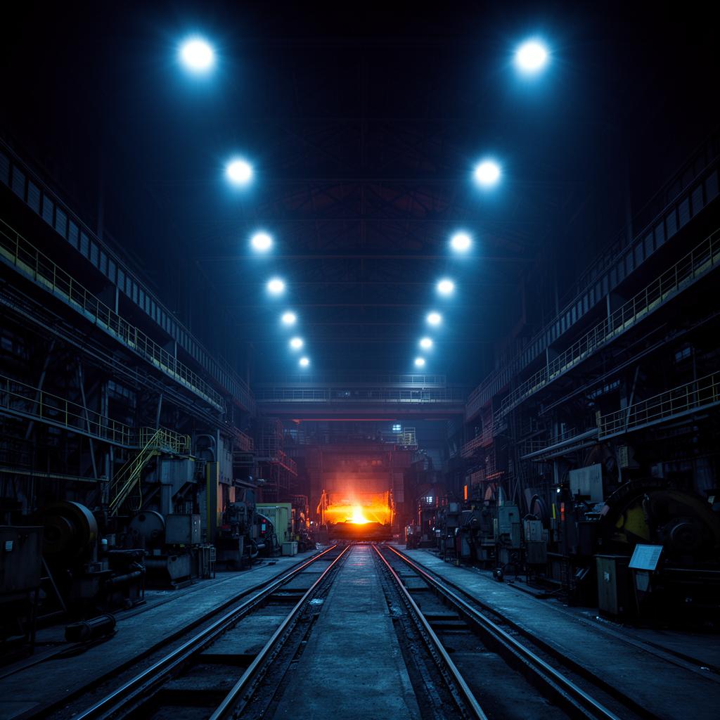 Steel Plant Industrial Lighting