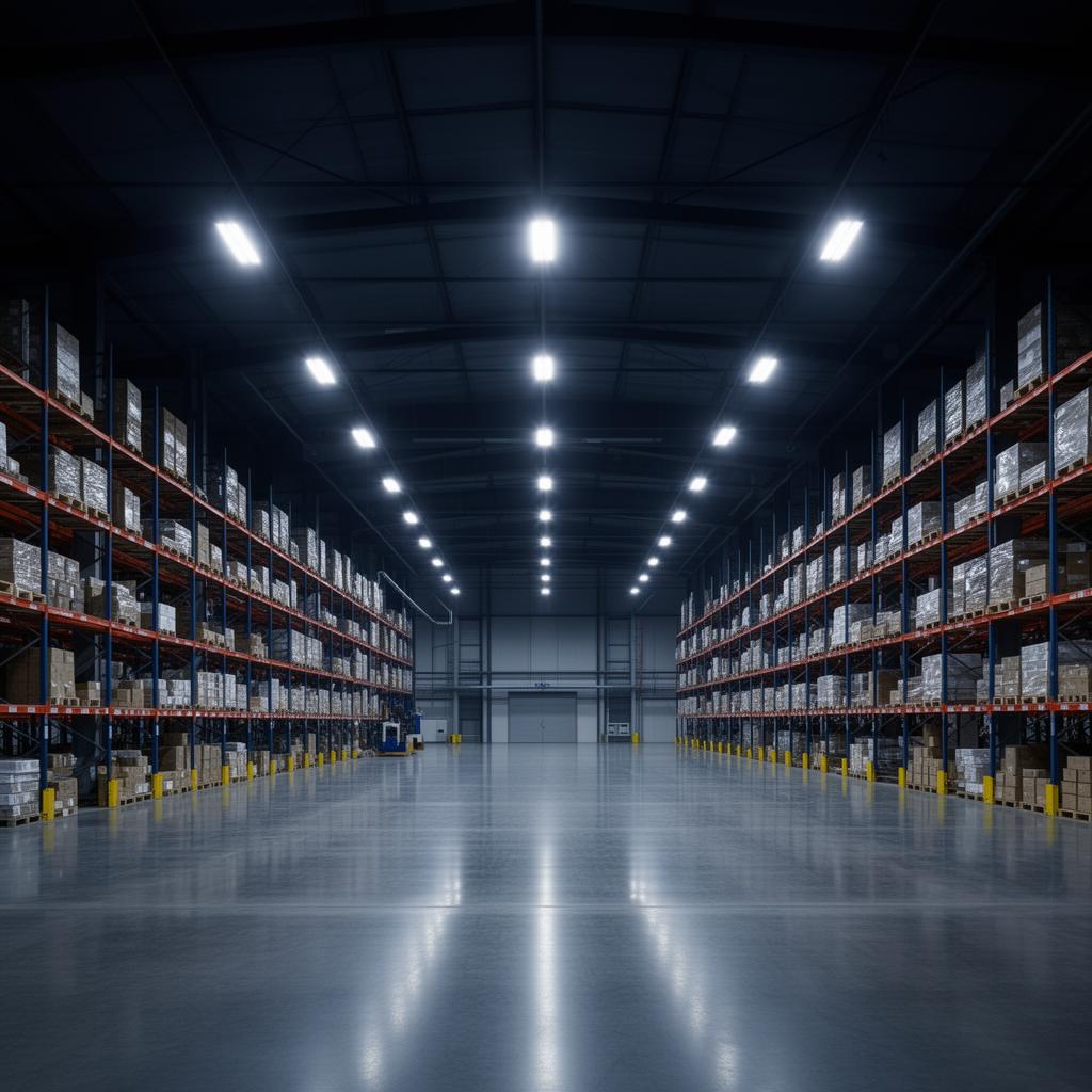 Logistics Warehouse High-Bay Lighting